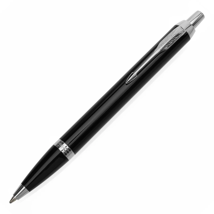 Zestaw Parker IM Czarny CT - pióro wieczne + długopis w opakowaniu Parker z etui - PAR254