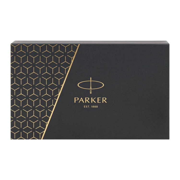 Zestaw Parker IM Czarny CT - pióro wieczne + długopis w opakowaniu Parker z etui - PAR254
