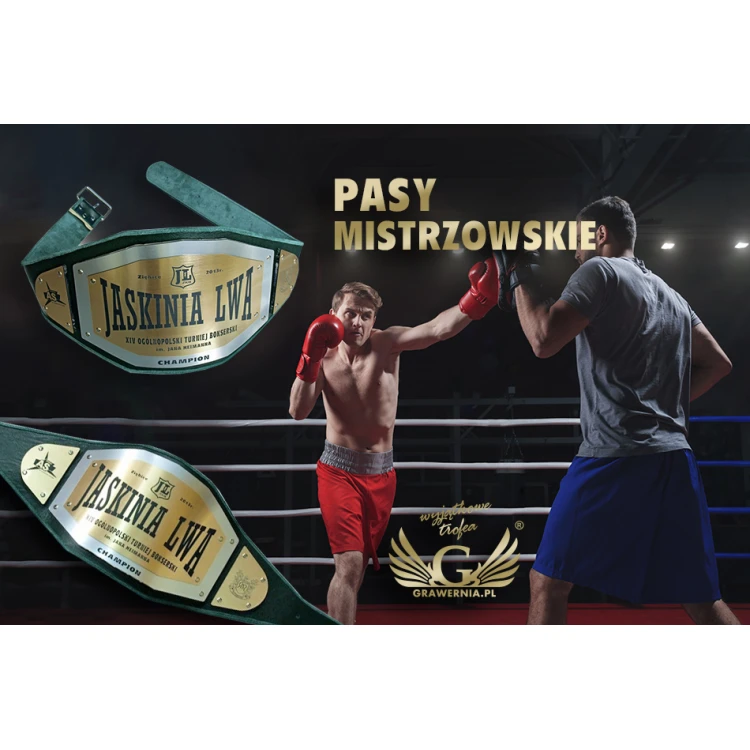 PAS MISTRZOWSKI BOKSERA - BOX CHAMPION - P017