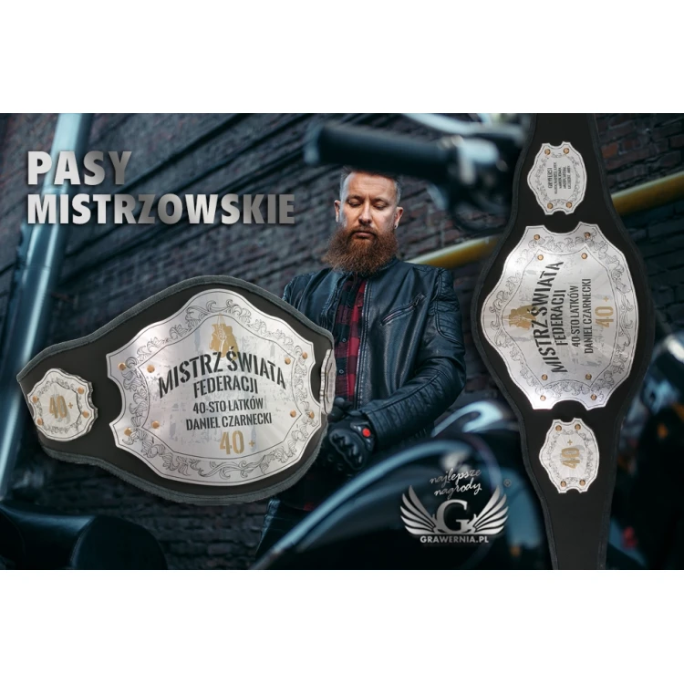 PAS MISTRZOWSKI CHAMPION - PREZENT URODZINOWY - P046