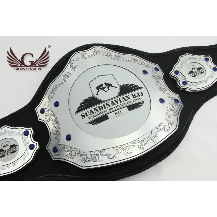 ŚREDNI PAS MISTRZOWSKI JUI JITSU CHAMPION - P037