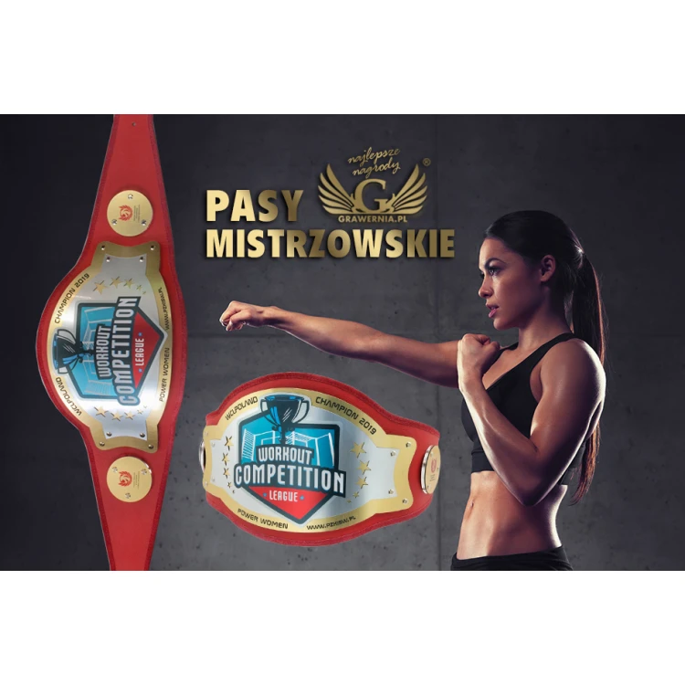 PAS MISTRZOWSKI WORKOUT CHAMPION - P041