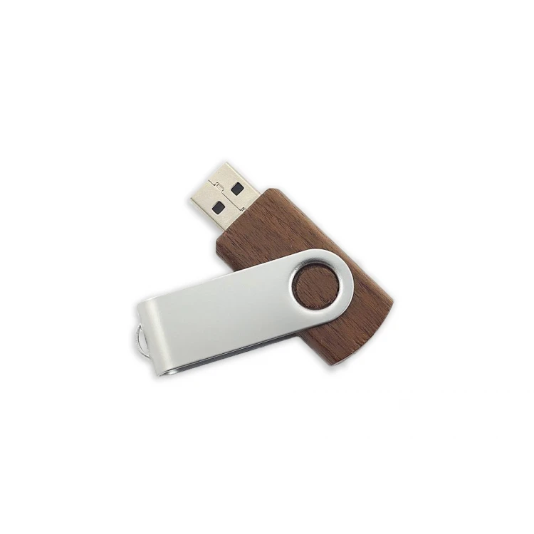 PENDRIVE Twister Walnut 8GB USB 2.0 z Twoim dowolnym logo lub tekstem 