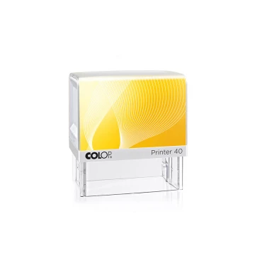 Pieczątka samotuszująca COLOP Printer 40 - wymiar płytki tekstowej: 59 x 23mm