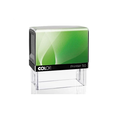 Pieczątka samotuszująca COLOP Printer 50 - wymiar płytki tekstowej: 30 x 69mm