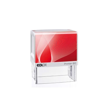 Pieczątka samotuszująca COLOP Printer 60 - wymiar płytki tekstowej: 37 x 76 mm