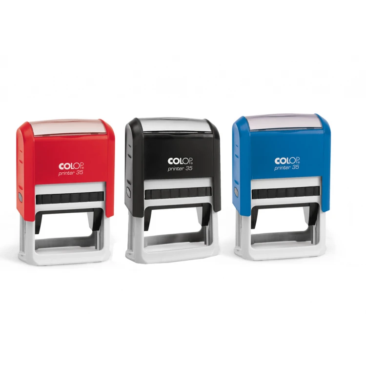 Pieczątka samotuszująca COLOP Printer 35 - wymiar płytki tekstowej: 50x30mm - COL058