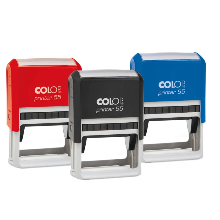 Pieczątka samotuszująca COLOP Printer 55 - wymiar płytki tekstowej: 60x40mm - COL064
