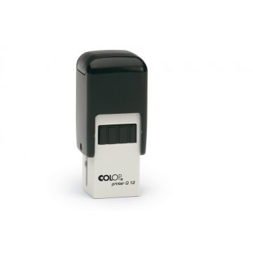 Pieczątka samotuszująca kwadratowa  COLOP Printer Q12 - wymiar płytki tekstowej: 12x12mm - COL065