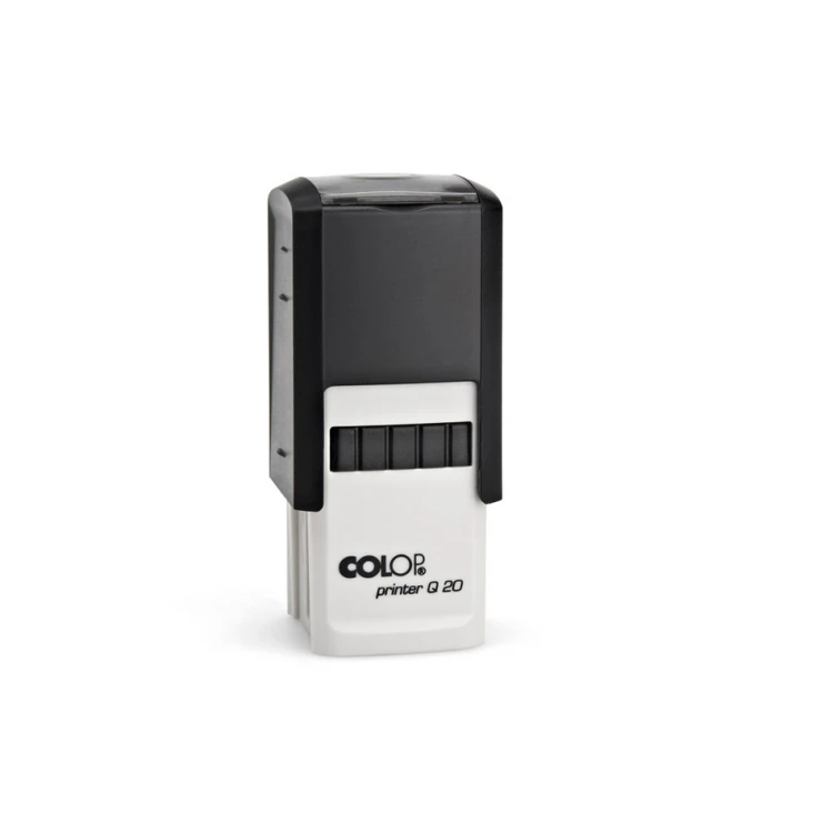 Pieczątka samotuszująca kwadratowa COLOP Printer Q20 - wymiar płytki tekstowej: 20x20mm - COL067