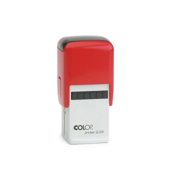 Pieczątka samotuszująca kwadratowa COLOP Printer Q24 - wymiar płytki tekstowej: 24x24mm - COL068