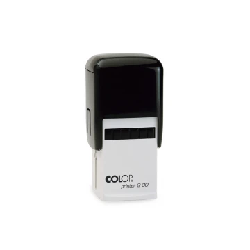Pieczątka samotuszująca kwadratowa COLOP Printer Q30 - wymiar płytki tekstowej: 31x31mm - COL069