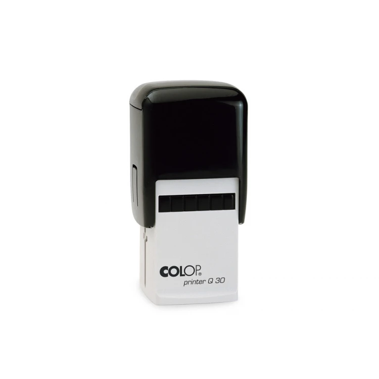 Pieczątka samotuszująca kwadratowa COLOP Printer Q30 - wymiar płytki tekstowej: 31x31mm - COL069