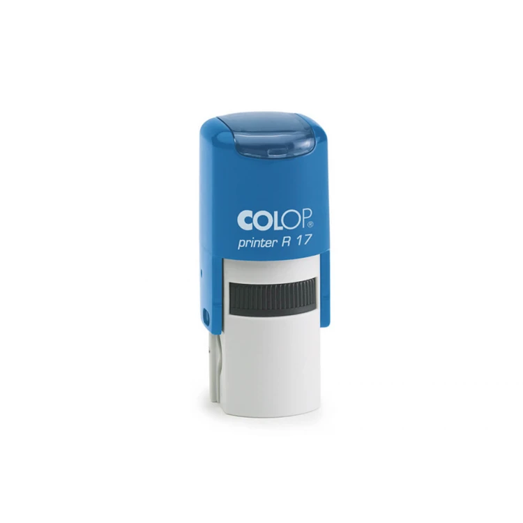 Pieczątka samotuszująca okrągła COLOP Printer R17 - wymiar płytki tekstowej: 17x17mm - COL073