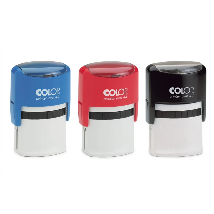 Pieczątka samotuszująca owalna COLOP Printer O44 - wymiar płytki tekstowej: 44x28mm - COL079