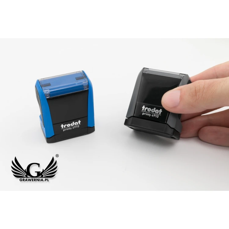 Pieczątka samotuszująca TRODAT Printy 4910 - wymiar płytki tekstowej: 26mm x 9mm