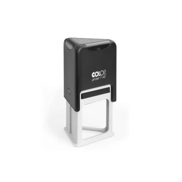 Pieczątka samotuszująca trójkątna COLOP Printer T45 - wymiar płytki tekstowej: 45x45x45mm - COL080