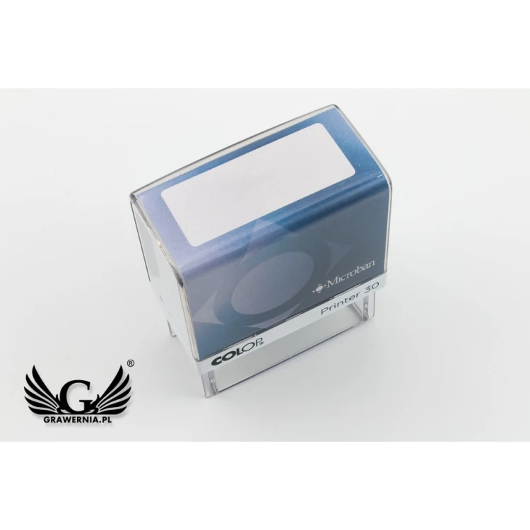 Pieczątka samotuszująca z ochroną antybakteryjną COLOP Printer 30 Microban - wymiar odbicia 47x18mm - COL036