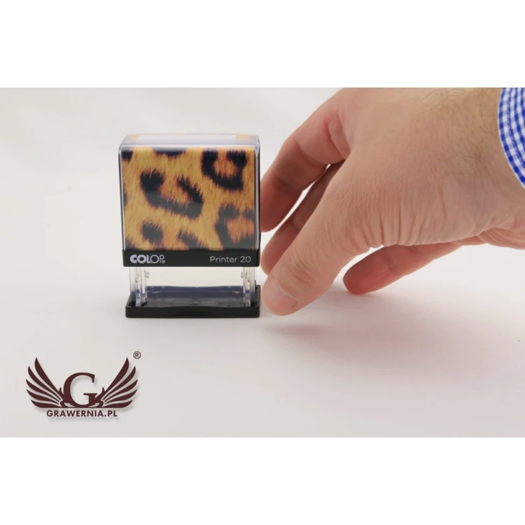 Pieczątka samotuszująca COLOP Printer 20 - wymiar płytki tekstowej: 38 x 14mm