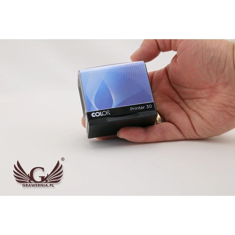 Pieczątka samotuszująca COLOP Printer 30 - wymiar płytki tekstowej: 47 x 18mm