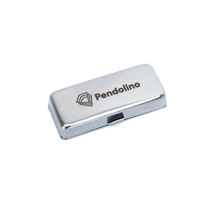 Pieczątka w pudełku metalowym - 2.5 - wymiar odbicia 20x48mm - PM003