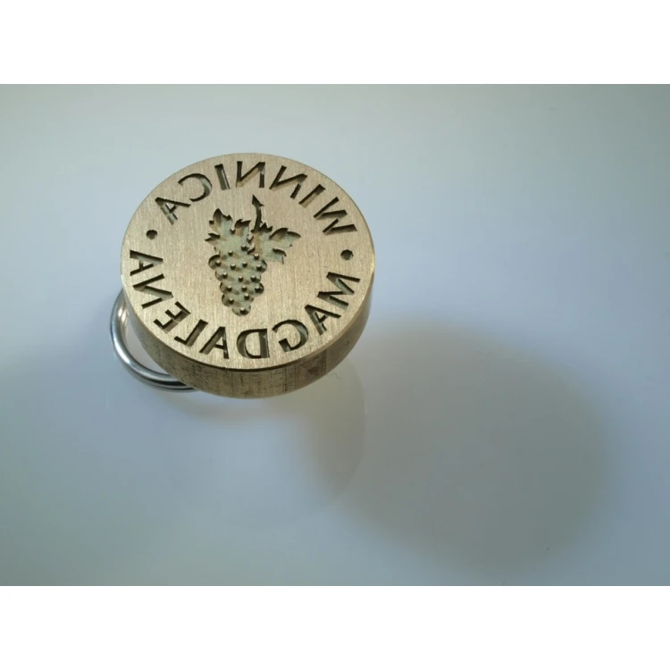 Pieczęć do modeliny - WINIARNIA - średnica 20mm
