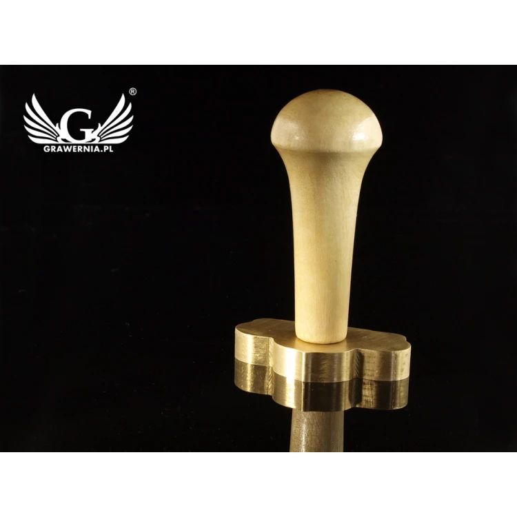 Pieczęć do odbijania w laku - CNC - wymiary: 57x30,57mm
