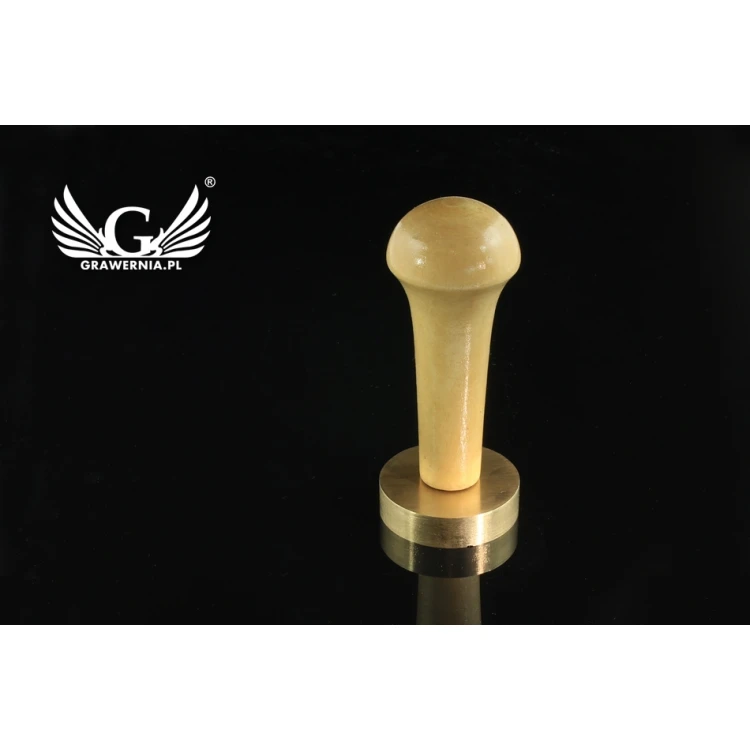 Pieczęć do odbijania w laku - CNC - średnica 38mm