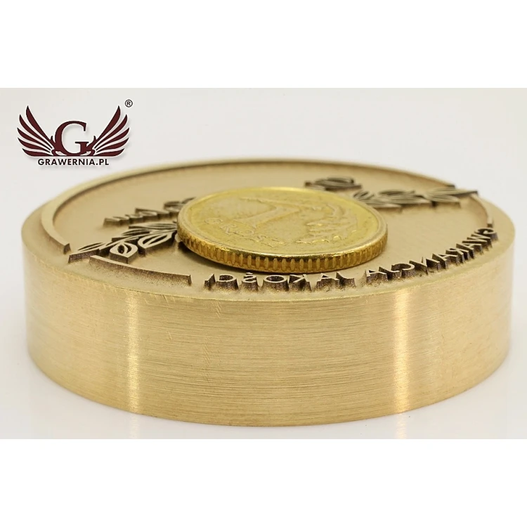 Pieczęć ozdobna do odbijania tuszem - średnica 38mm