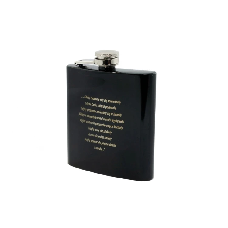 Piersiówka MORAY z grawerem - 180ml 