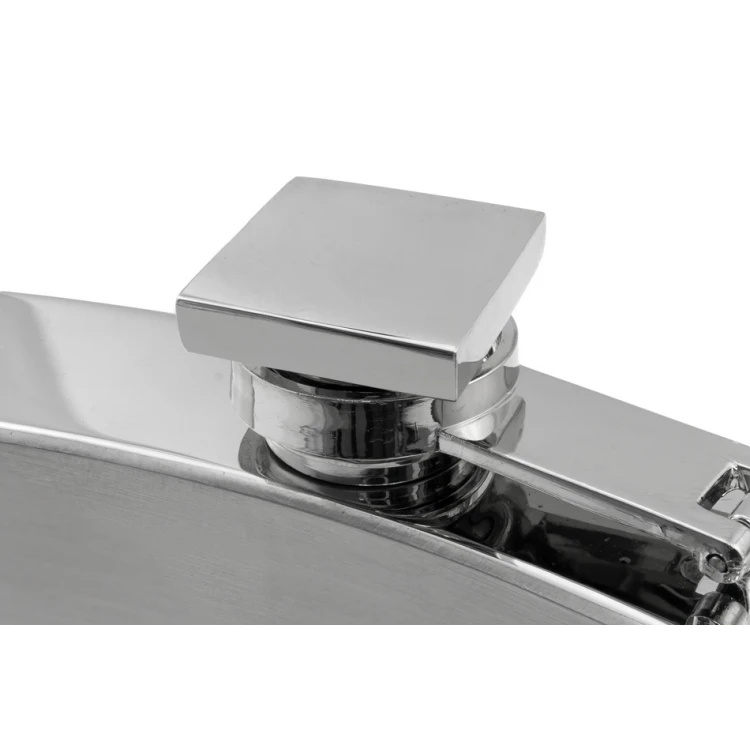 Piersiówka stalowa Dan Barmore SAN REMO z grawerem - 180ml - AL019
