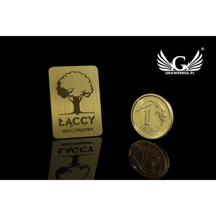 Pinsy metalowe z Twoim logo - wym. 17x24mm - PS015