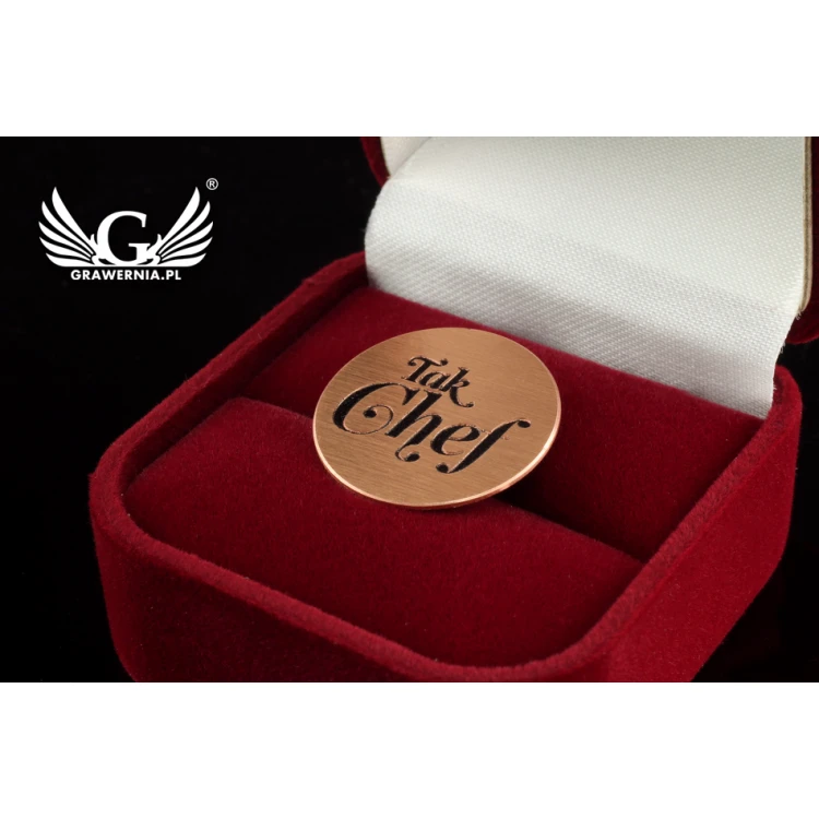 Pinsy metalowe z Twoim logo - średnica: 19mm - PS020