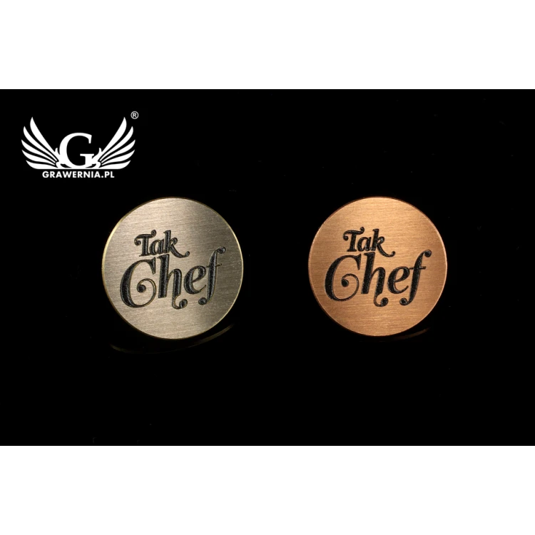 Pinsy metalowe z Twoim logo - średnica: 19mm - PS020