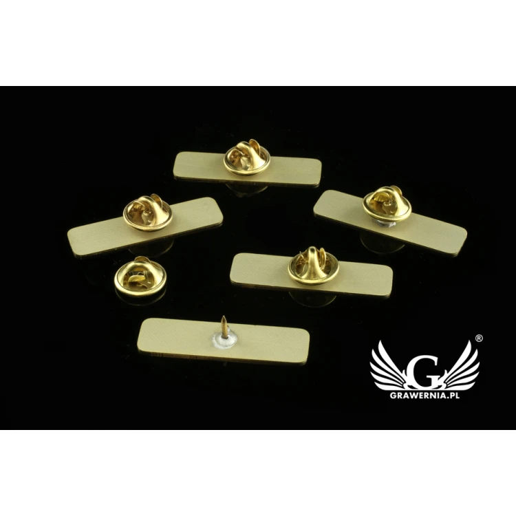Pinsy metalowe z Twoim logo - wym. 46,7x10mm - druk UV - PS025