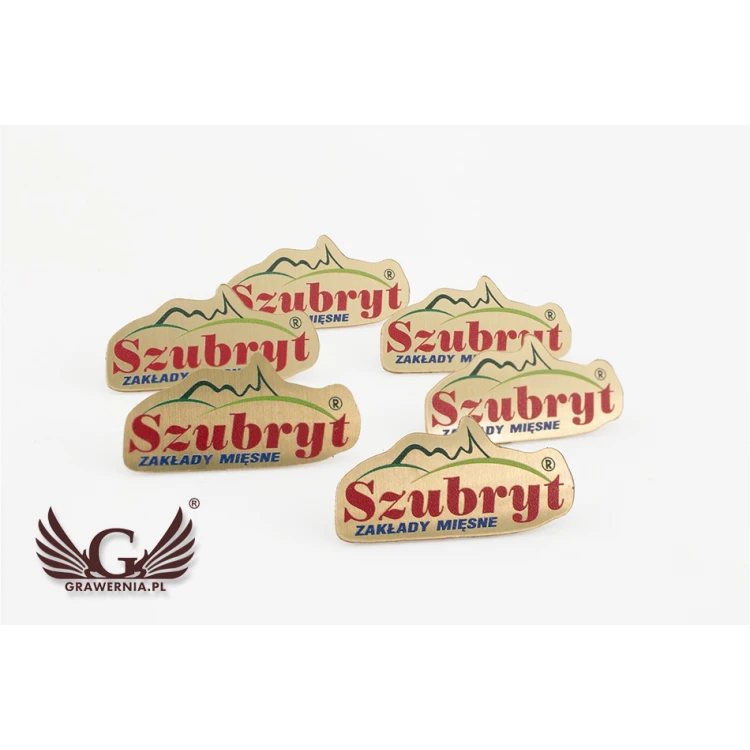 Pinsy metalowe z Twoim logo - wymiary: 32x15,5mm - grawer lub druk UV - PS029