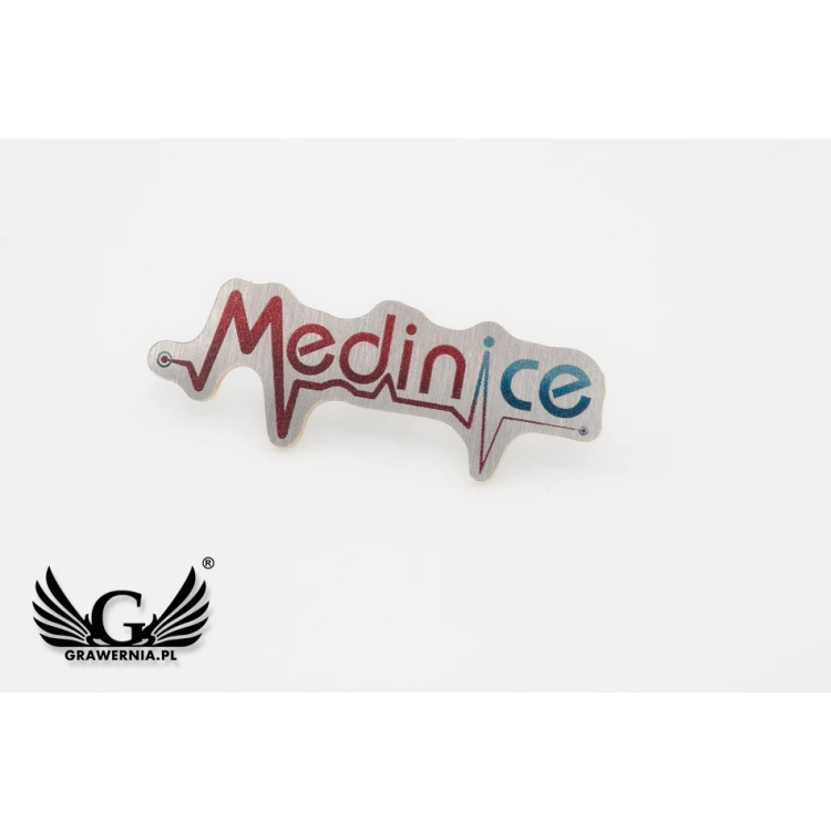 Pinsy metalowe z Twoim logo - wym. 34x12mm - druk UV - PS046