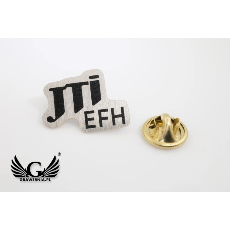 Pinsy metalowe z Twoim logo - wym. 22x16mm - druk UV - PS033