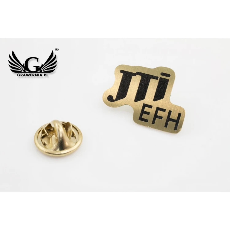 Pinsy metalowe z Twoim logo - wym. 22x16mm - druk UV - PS033