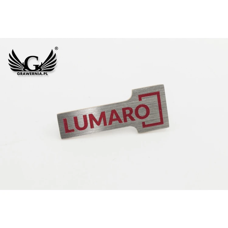 Pinsy metalowe z Twoim logo - wym. 25x10mm - druk UV - PS036