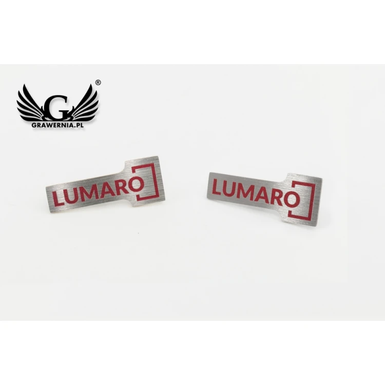 Pinsy metalowe z Twoim logo - wym. 25x10mm - druk UV - PS036
