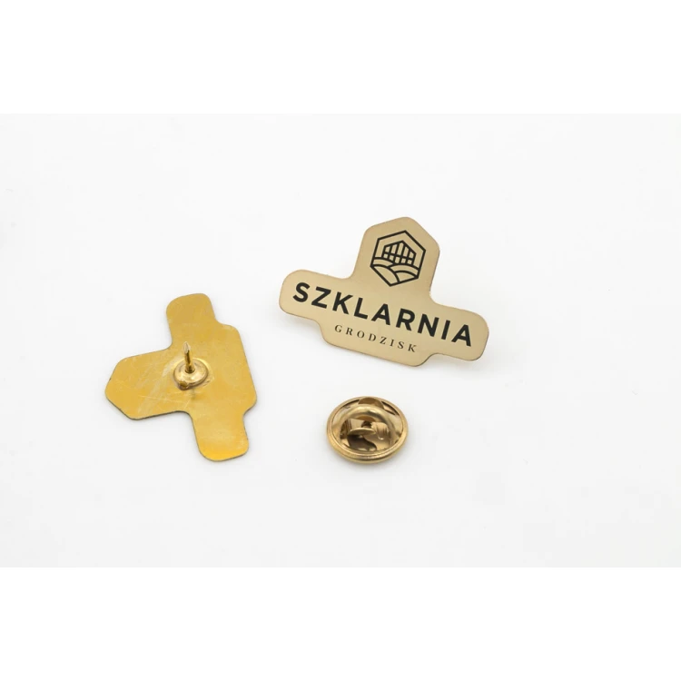 Pinsy metalowe z Twoim logo - wymiary: 33x22mm - PS043 