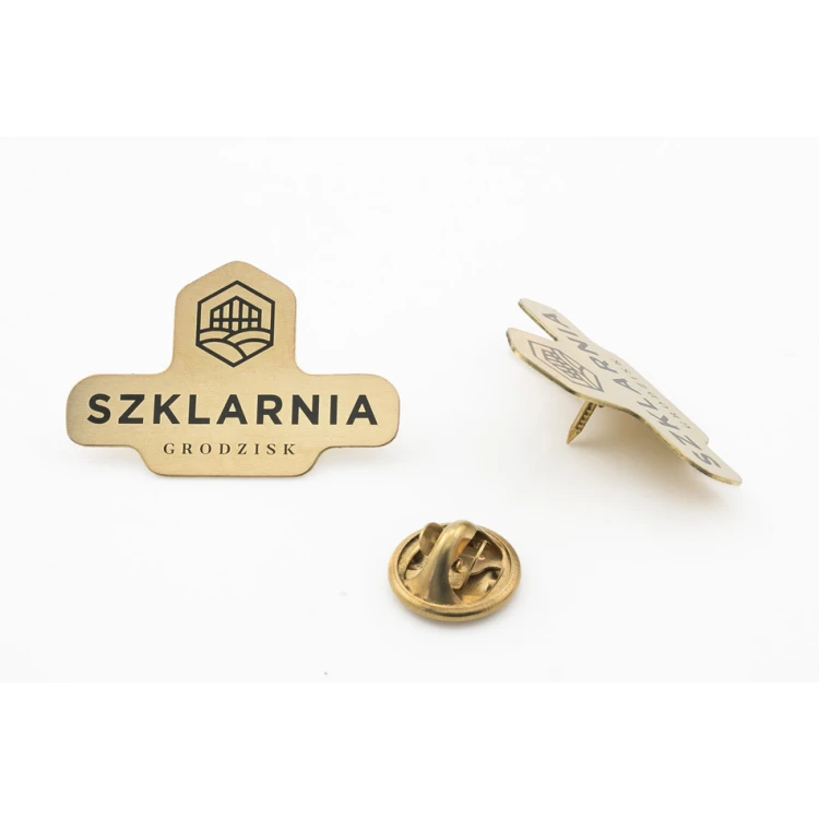 Pinsy metalowe z Twoim logo - wymiary: 33x22mm - PS043 