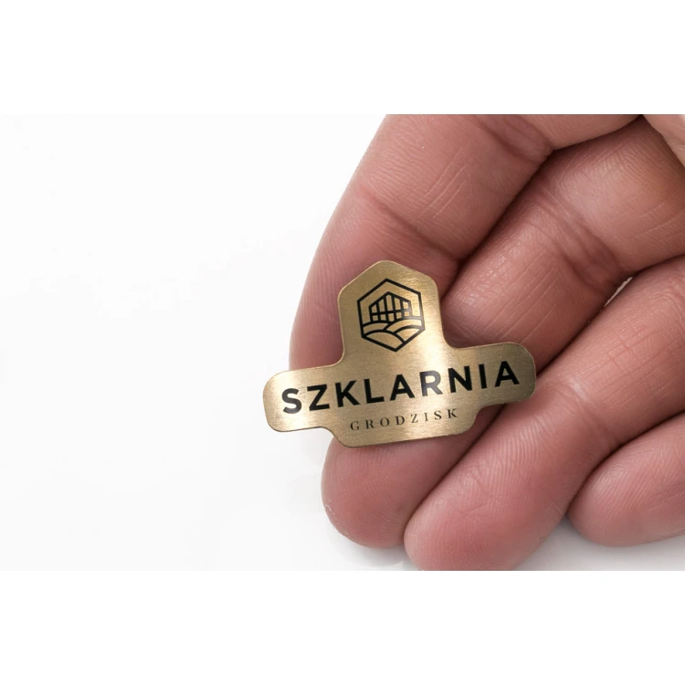 Pinsy metalowe z Twoim logo - wymiary: 33x22mm - PS043 