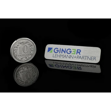 Pinsy metalowe z Twoim logo - wym. 46,7x10mm - druk UV - PS025