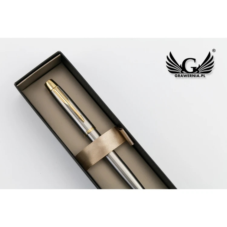 Pióro kulkowe PARKER IM Brushed Metal GT - PAR163-PK-SW