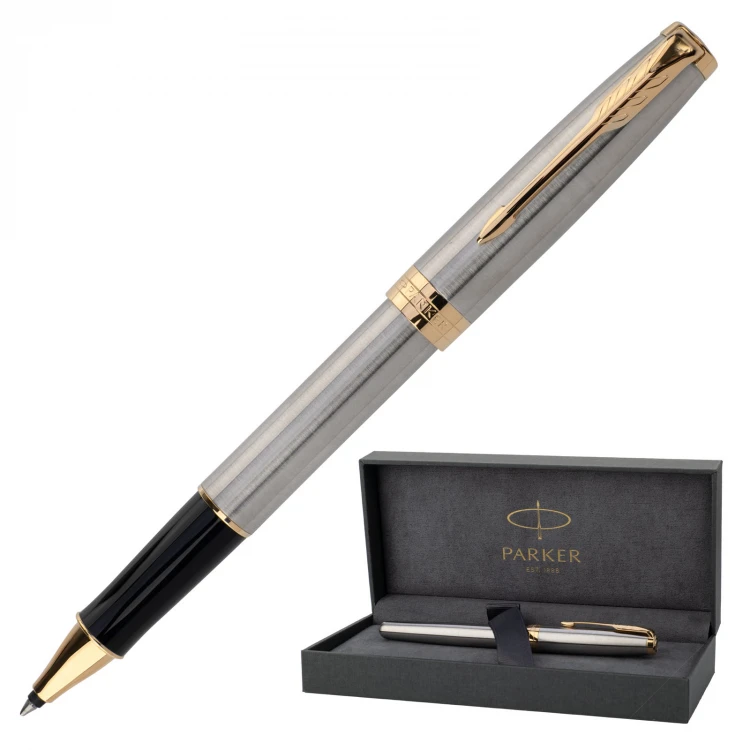 Pióro kulkowe Parker Sonnet Core Stalowy GT - PAR229