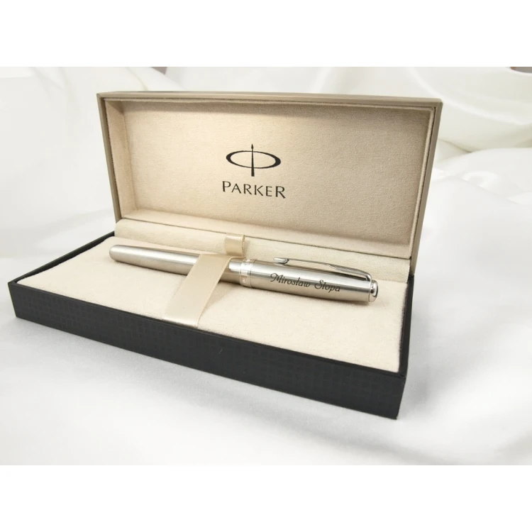 Wieczne Pióro PARKER SONNET Stalowy CT - PAR153-P-SW