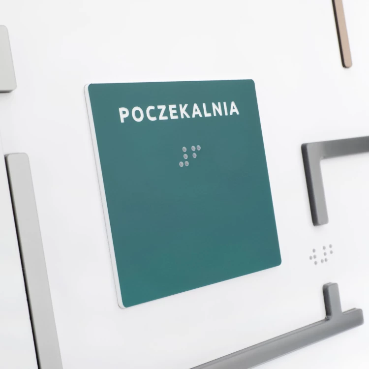 Plan tyflograficzny z pismem Braille'a - plexi, ADA i laminat - wym: 560x295mm - TAB553