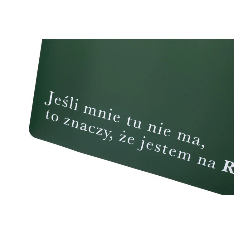 Podkładka ochronna na biurko - Jestem na rowerze - wym: 70x50cm - MOF034